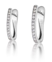 Bild von Ohrring LOEE Pure z bílého zlata s diamanty
