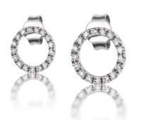 Bild von Ohrring LOEE Pure z bílého zlata s diamanty