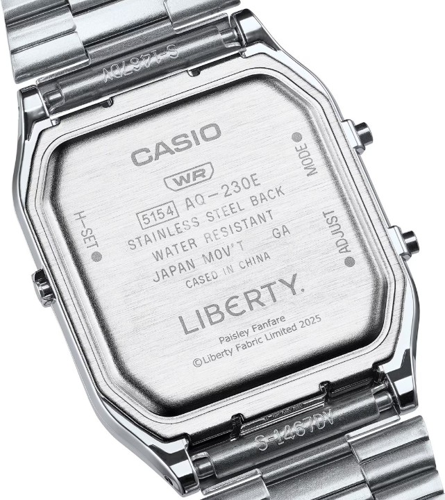 Bild von Casio Vintage Liberty Collaboration Model