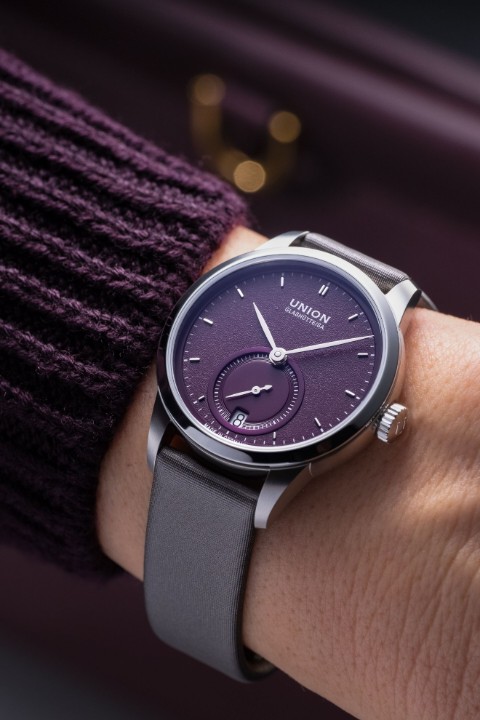 Bild von Union Glashütte 1893 Johannes Dürrstein Edition Small Second