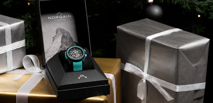 Bild von Norqain Independence Wild One Skeleton Turquoise