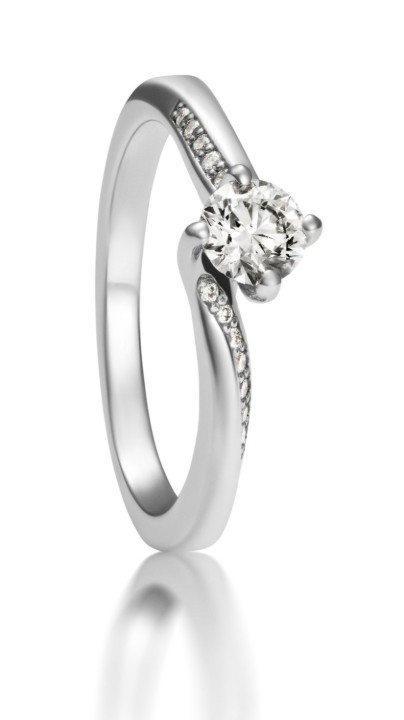 Bild von Ring LOEE z bílého zlata s diamanty