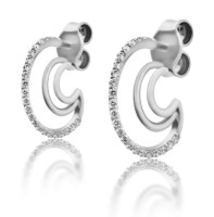 Bild von Ohrring LOEE z bílého zlata s diamanty