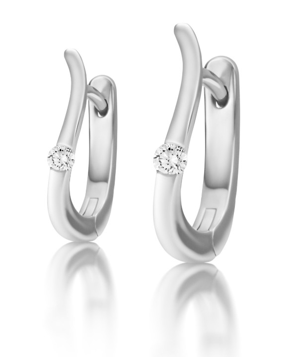 Bild von Ohrring LOEE Essence z bílého zlata s diamanty