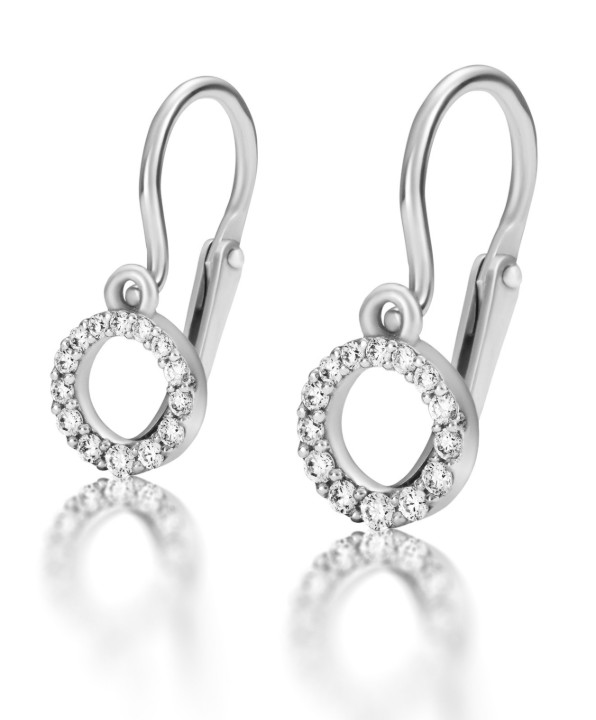 Bild von Dětské Ohrring LOEE z bílého zlata s diamanty