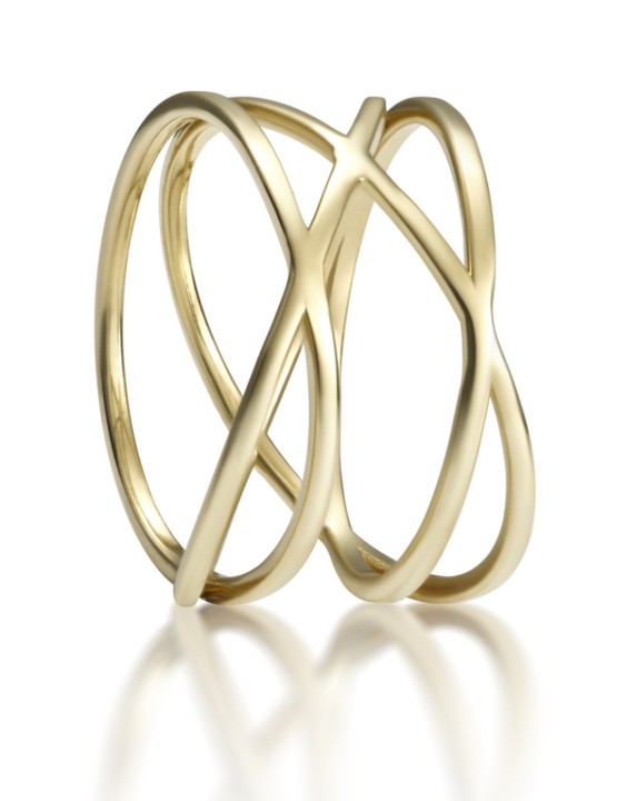 Bild von Ring LOEE Essence aus Gelbgold