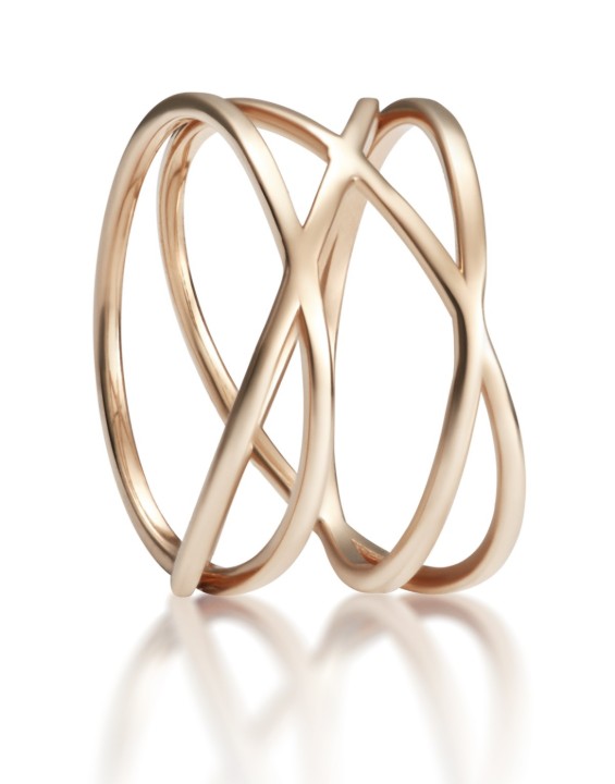 Bild von Ring LOEE Essence z růžového zlata
