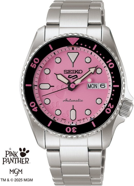 Bild von Seiko 5 Sports Pink Panther Limited Edition