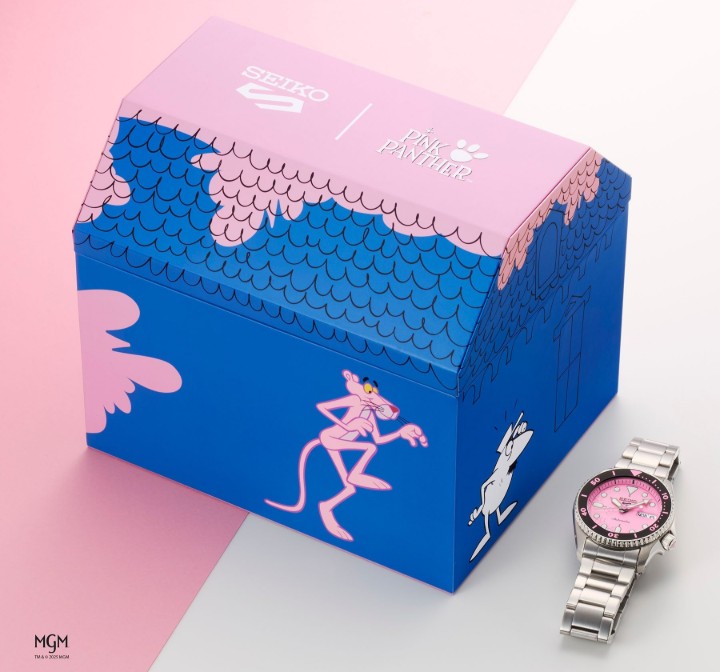 Bild von Seiko 5 Sports Pink Panther Limited Edition