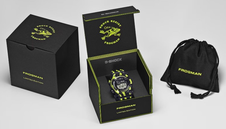Bild von Casio G-Shock Frogman Three-striped Poison Frog Limited Edition