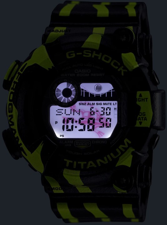 Bild von Casio G-Shock Frogman Three-striped Poison Frog Limited Edition