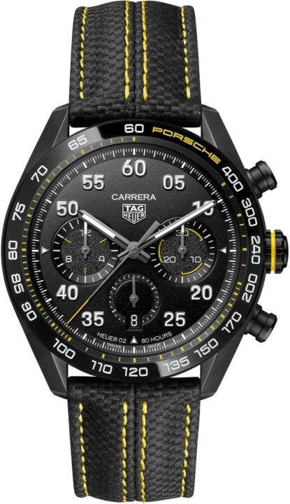 Bild von Tag Heuer Carrera Chronograph x Porsche Yellow Racing Limited Edition
