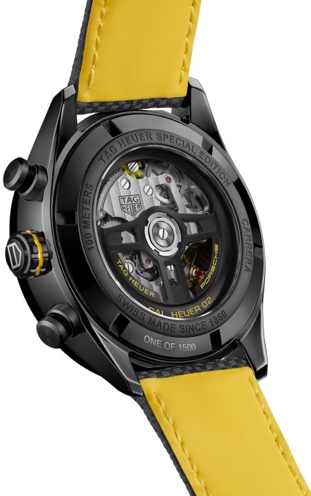 Bild von Tag Heuer Carrera Chronograph x Porsche Yellow Racing Limited Edition