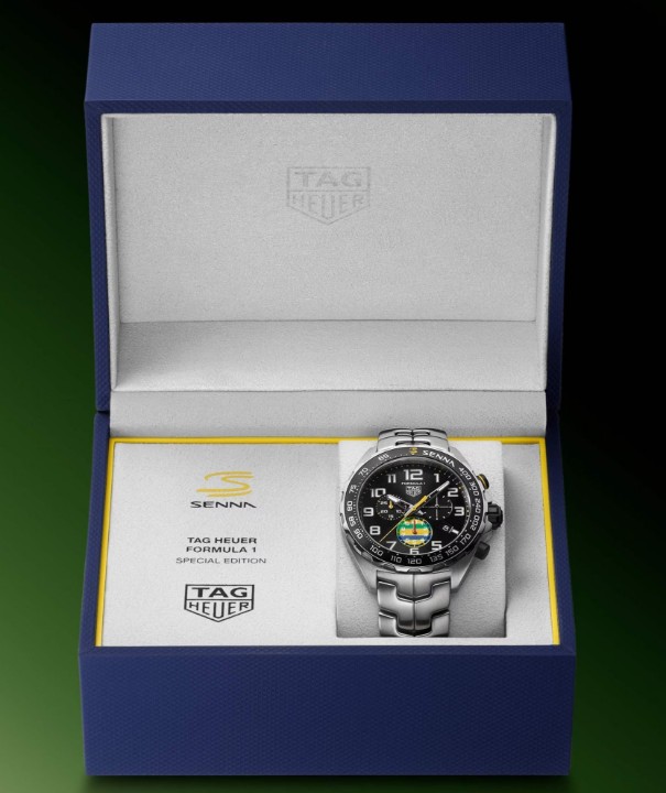 Bild von Tag Heuer Formula 1 Chronograph x Senna Limited Edition