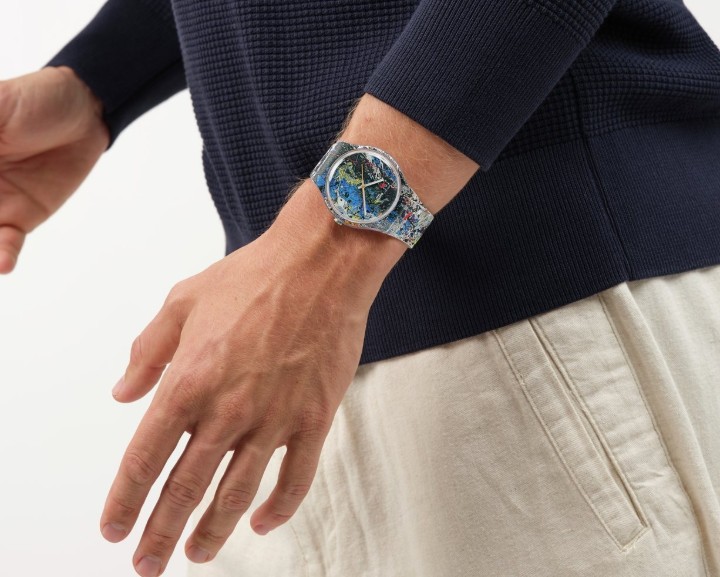 Bild von Swatch x Guggenheim Pollock´s Alchemy