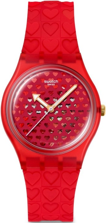 Bild von Swatch Love in Scarlet