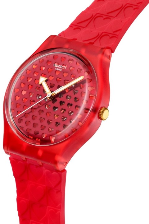 Bild von Swatch Love in Scarlet
