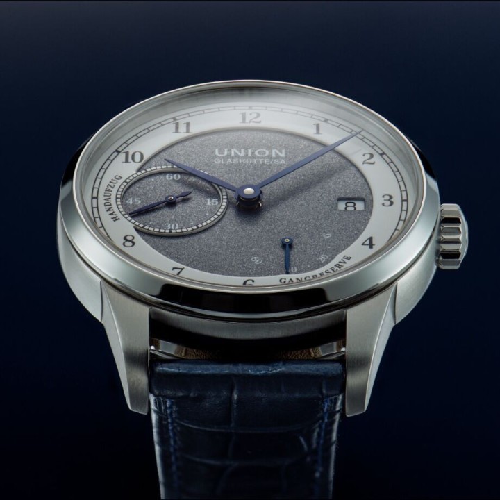 Bild von Union Glashütte 1893 Johannes Dürrstein Edition Power Reserve