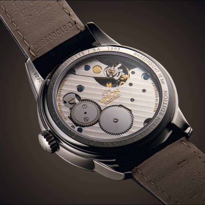 Bild von Union Glashütte 1893 Johannes Dürrstein Edition Power Reserve