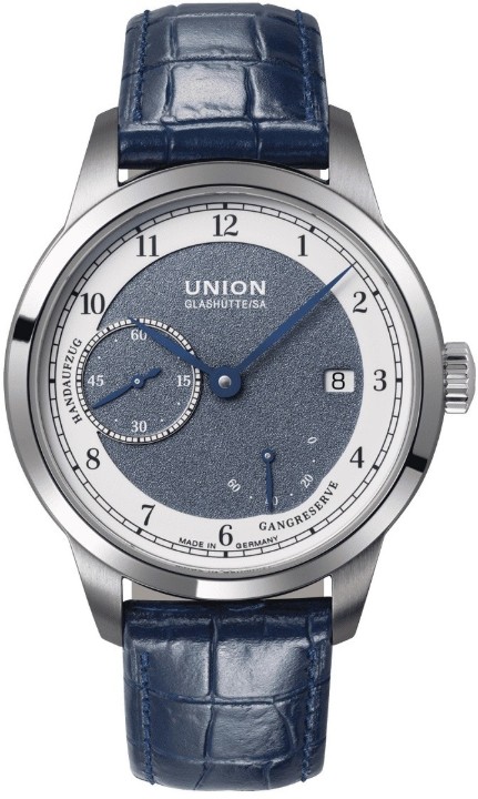 Bild von Union Glashütte 1893 Johannes Dürrstein Edition Power Reserve