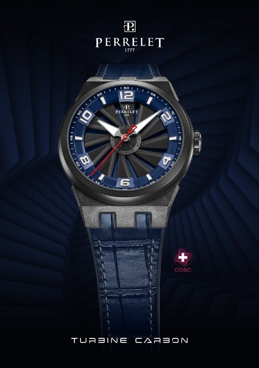 Bild von Perrelet Turbine Carbon Midnight Blue