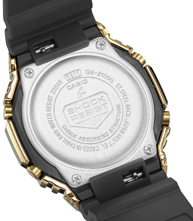 Bild von Casio G-Shock G-Steel Black x Gold Series