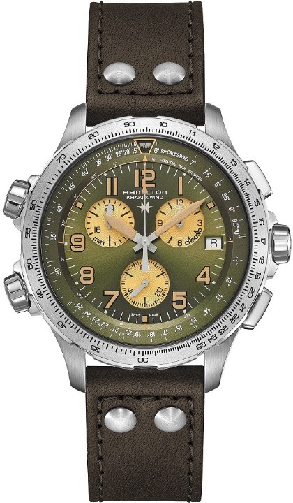 Bild von Hamilton Khaki Aviation X-Wind GMT Chrono Quartz