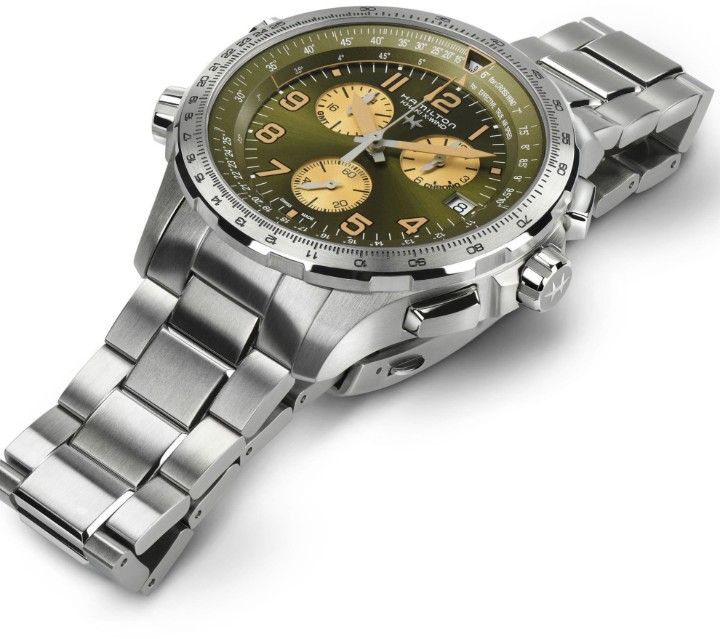 Bild von Hamilton Khaki Aviation X-Wind GMT Chrono Quartz