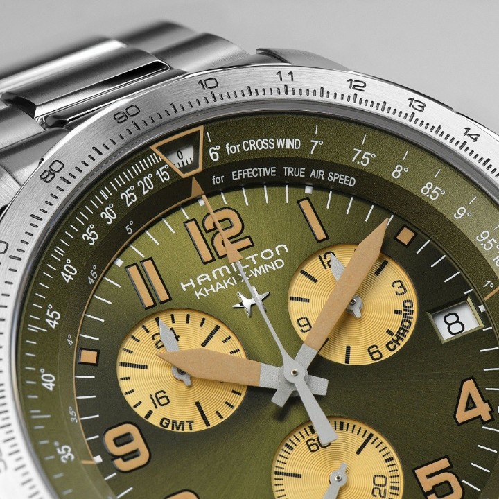 Bild von Hamilton Khaki Aviation X-Wind GMT Chrono Quartz