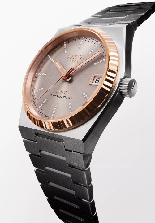 Bild von Tissot PRX Powermatic 80 18k Gold Bezel