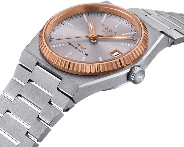 Bild von Tissot PRX Powermatic 80 18k Gold Bezel