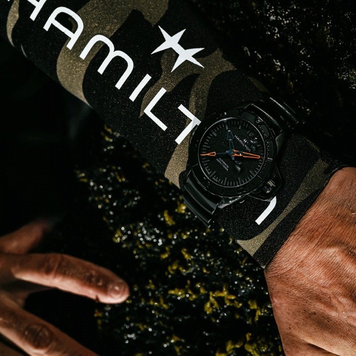 Bild von Hamilton Khaki Navy Frogman Auto