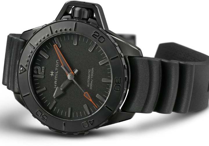 Bild von Hamilton Khaki Navy Frogman Auto