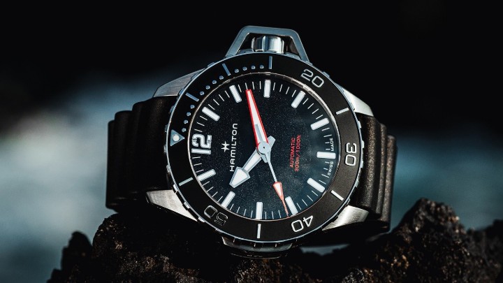 Bild von Hamilton Khaki Navy Frogman Auto
