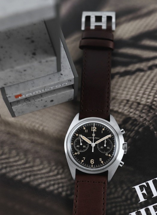 Bild von Hamilton Khaki Aviation Pioneer Mechanical Chrono