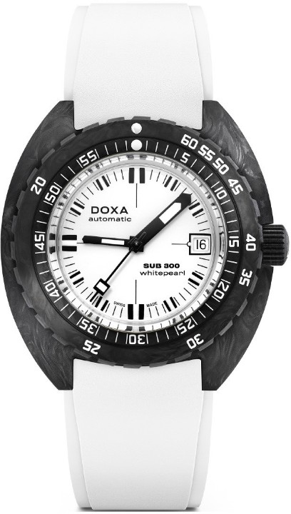 Bild von Doxa SUB 300 Carbon Whitepearl