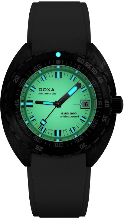 Bild von Doxa SUB 300 Carbon Whitepearl