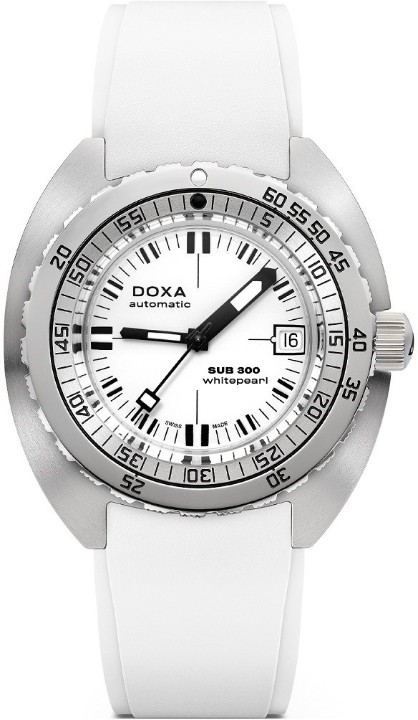 Bild von Doxa SUB 300 Whitepearl