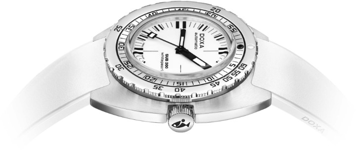 Bild von Doxa SUB 300 Whitepearl
