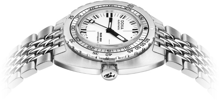 Bild von Doxa SUB 300 Whitepearl