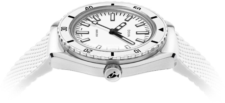 Bild von Doxa SUB 200 Whitepearl