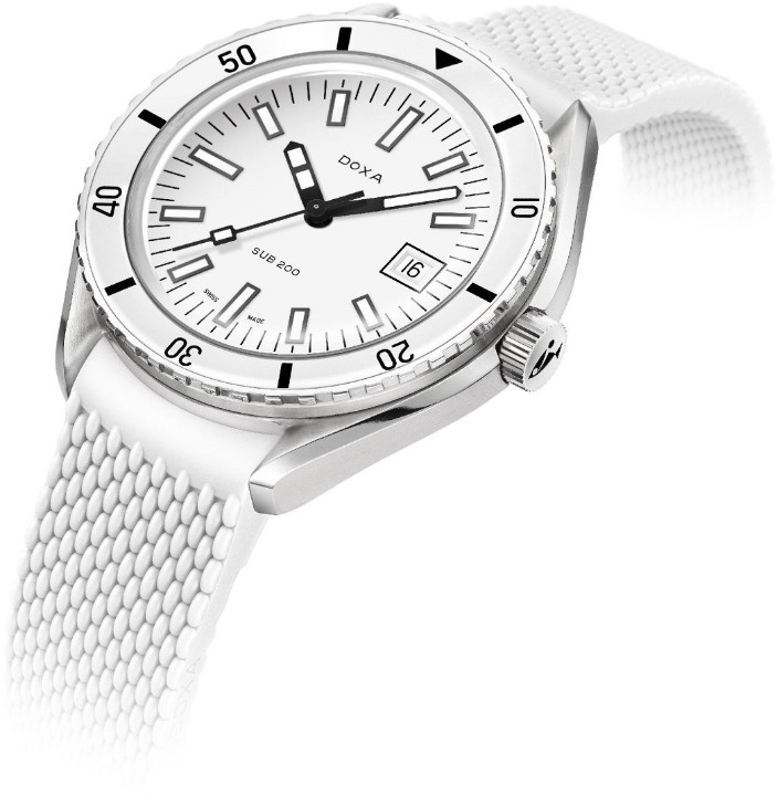 Bild von Doxa SUB 200 Whitepearl