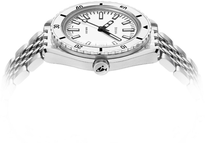 Bild von Doxa SUB 200 Whitepearl
