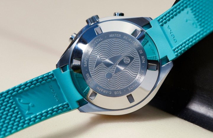 Bild von Doxa SUB 200 C-Graph Aquamarine