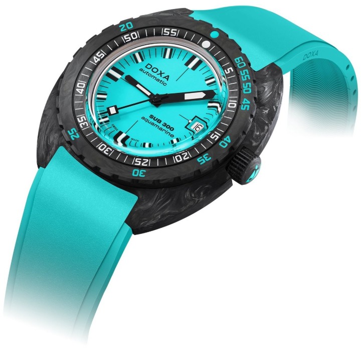 Bild von Doxa SUB 300 Carbon Aquamarine
