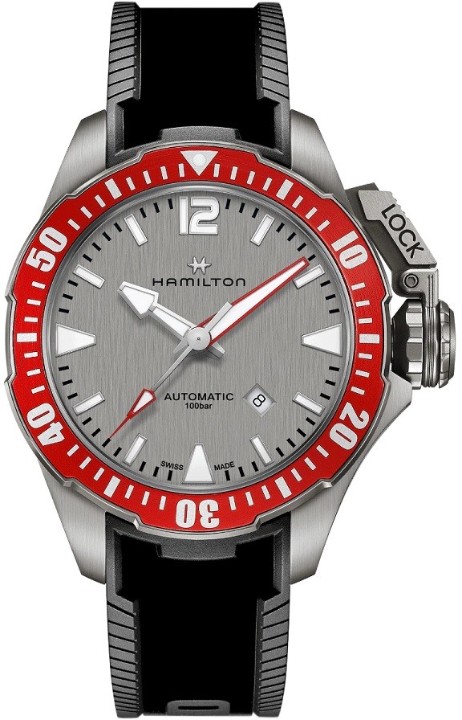 Bild von Hamilton Khaki Navy Frogman Titanium Auto