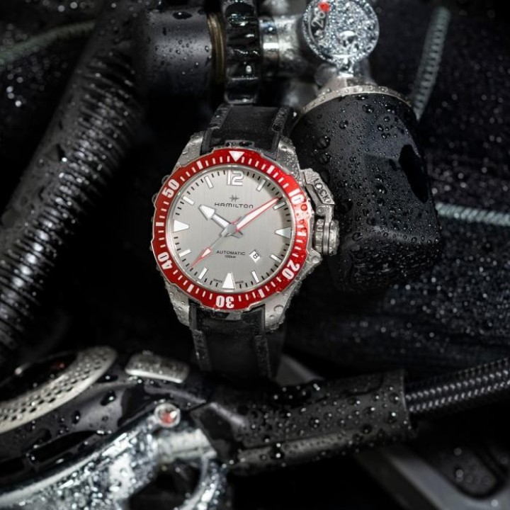 Bild von Hamilton Khaki Navy Frogman Titanium Auto