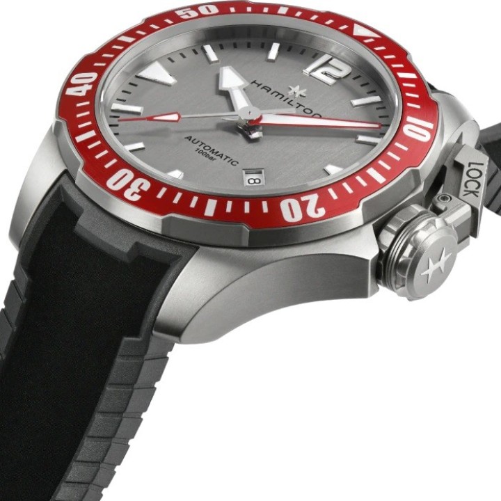 Bild von Hamilton Khaki Navy Frogman Titanium Auto