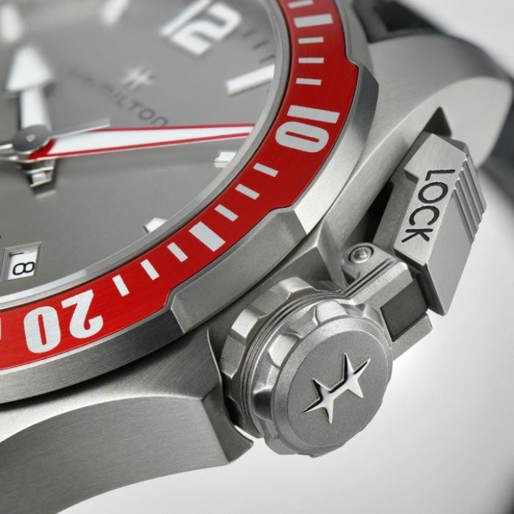 Bild von Hamilton Khaki Navy Frogman Titanium Auto