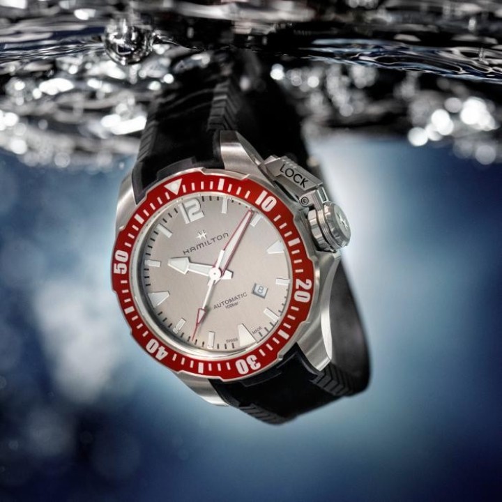 Bild von Hamilton Khaki Navy Frogman Titanium Auto